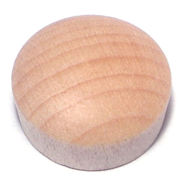 Midwest Fastener 1/2" Birch Wood Round Head Plugs 30PK 66808 - main